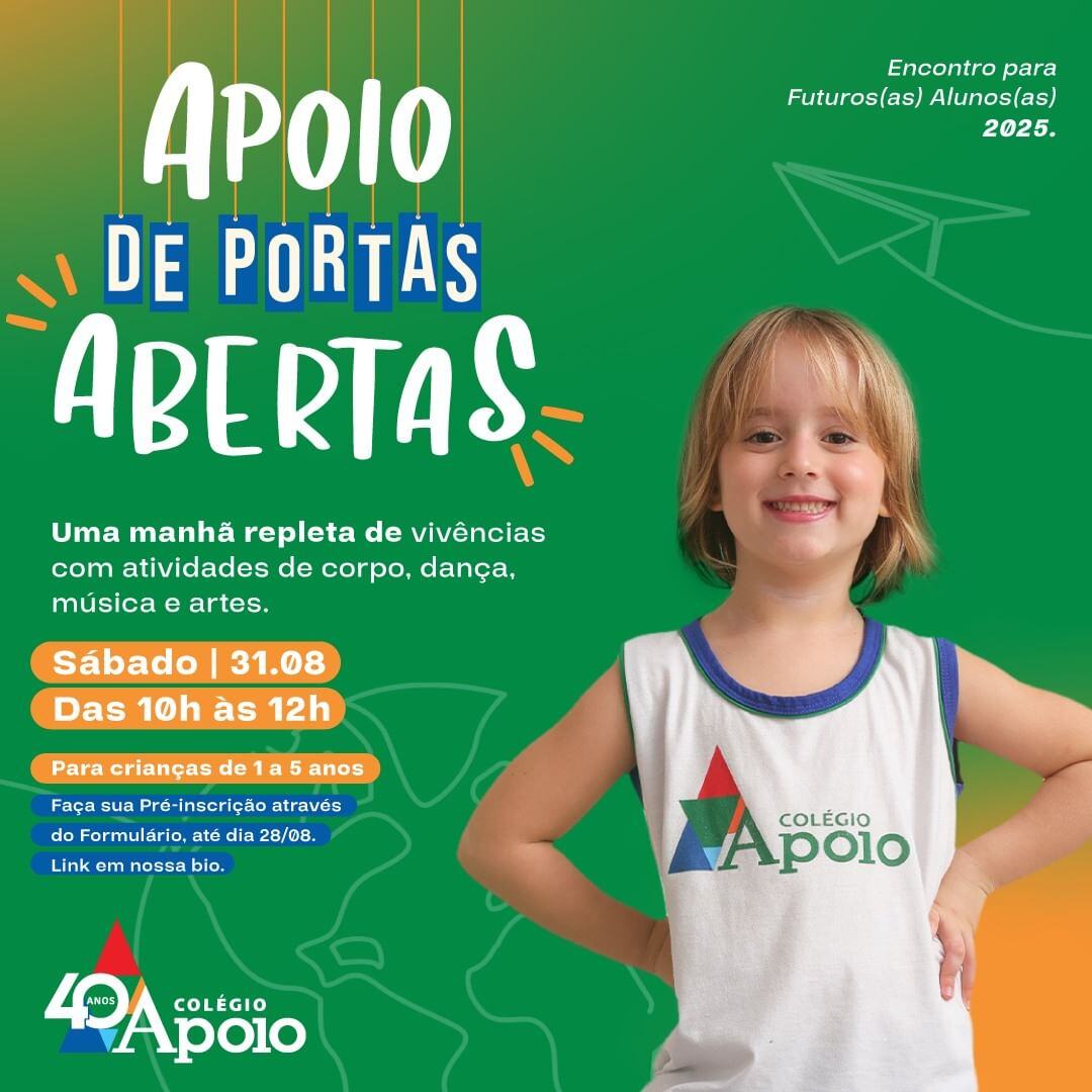 Apoio de Portas Abertas para futuros(as) alunos(as) 2025