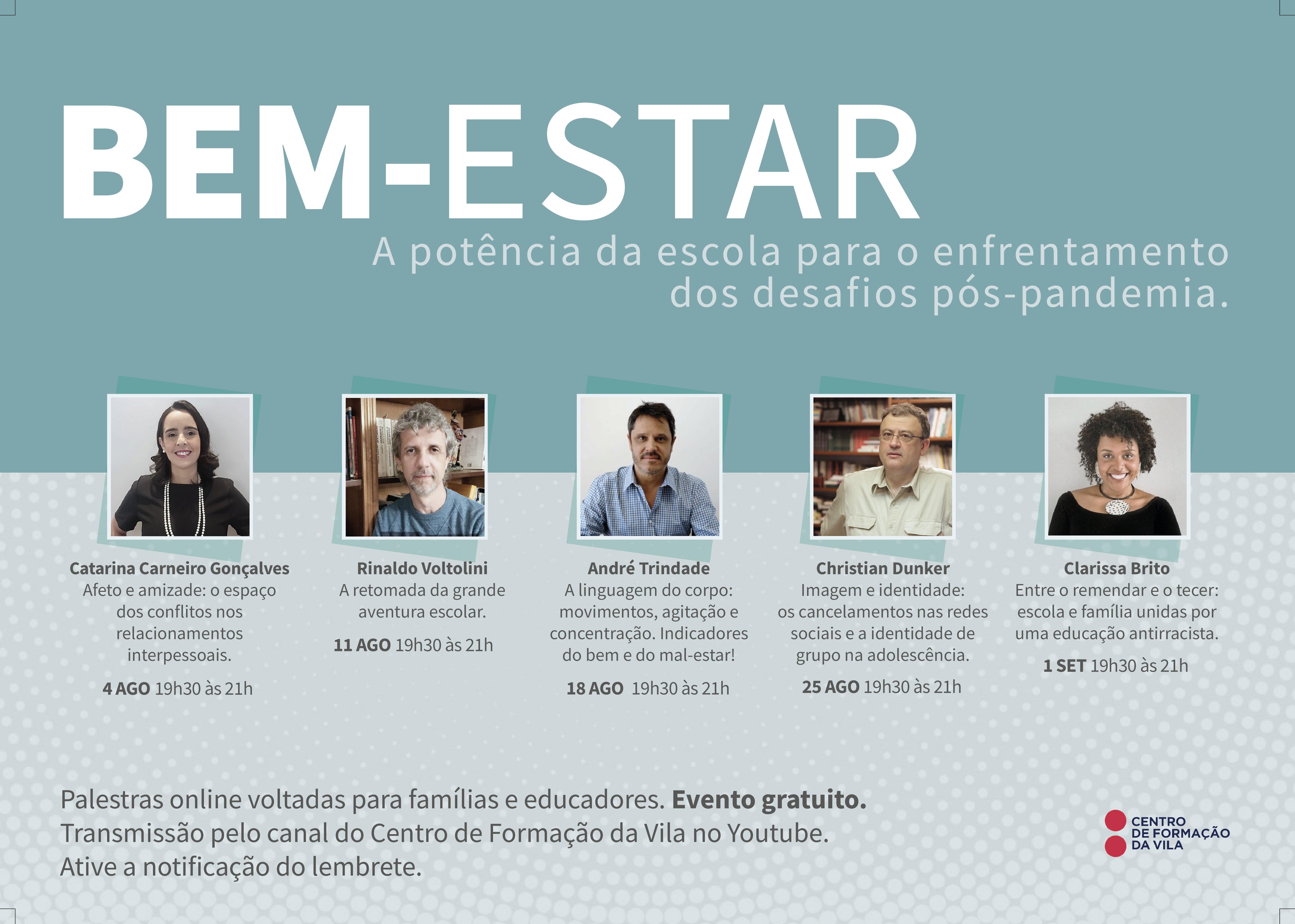 Ciclo de Palestras Bem-Estar