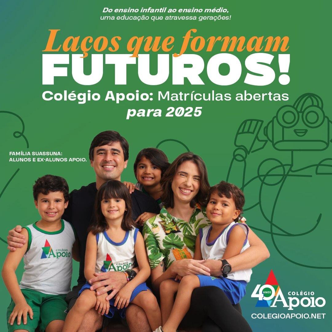 Colégio Apoio: laços que formam futuros!